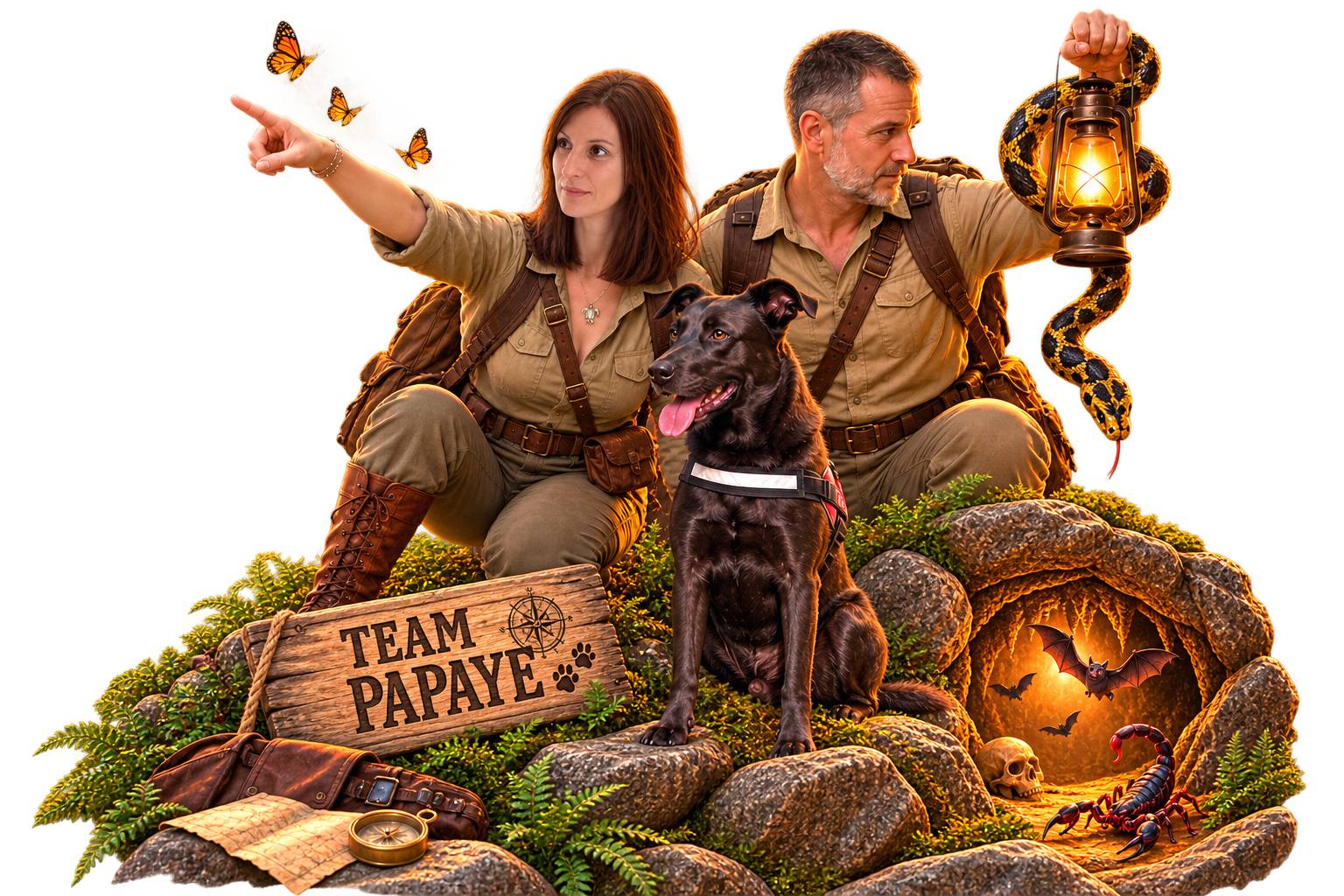 Team Papaye en exploration