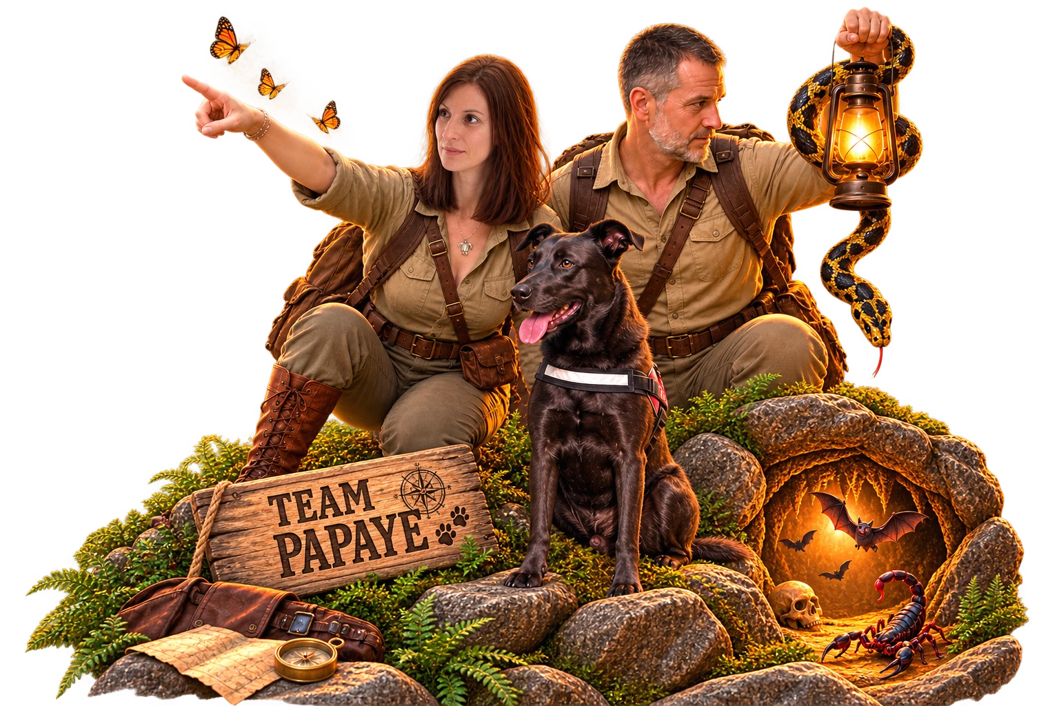 Team Papaye en exploration